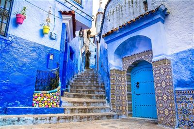 Enge Gasse in der Medina